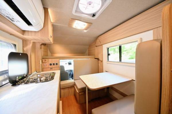 コンパクトボディの居住空間を最大限広く！新型ライトキャブコン『VENUS』5月23日(火)販売開始！