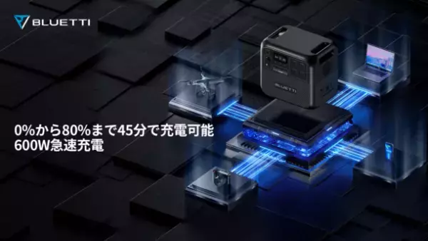 BLUETTI、緊急時のバックアップや突然の停電への備えとしても活躍するポータブル電源「AC180」を6月8日(木)に販売開始