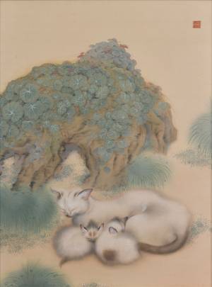 かわいい子猫からリアルな虫まで企画展「大好き　印象の動物・鳥・昆虫」(Beloved! Animals, Birds, Insects of Insho's World)　京都府立堂本印象美術館　6月17日(土)～11月23日(木・祝)開催