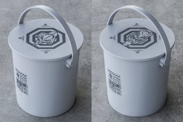 エヴァンゲリオンのワークブランド「A.T.FIELD」より、多用途収納＆イスとしても使えるワークバケットが5月30日発売