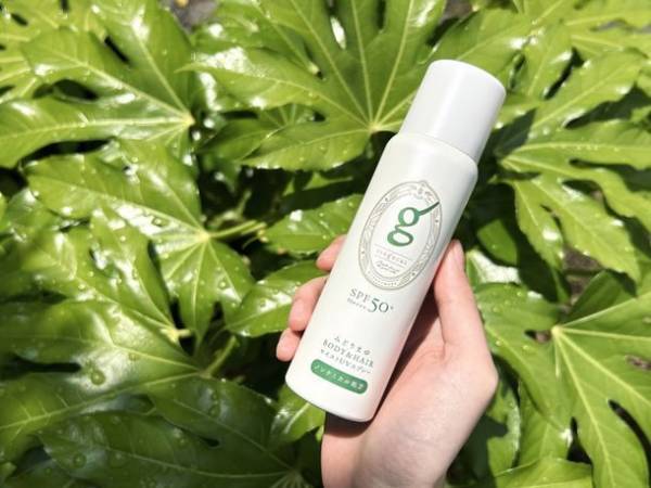 みどりまゆシルクが紫外線A波・B波からお肌をガード　Itoguchi『みどりまゆ BODY＆HAIR モイストUVスプレー SPF50＋／PA++++』6月1日(木)発売