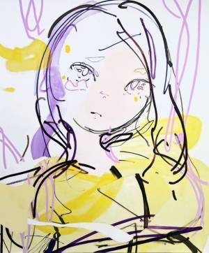 「いけばな×ドローイング」独自の感性で描くアーティスト 新海至人、初個展を中国の北京で開催