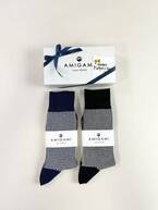 日本最古の紙“美濃和紙”で編んだ靴下ブランド「AMIGAMI」　ECサイト限定「父の日ギフトコレクション」としてジャガードソックス3種を6月18日まで販売！