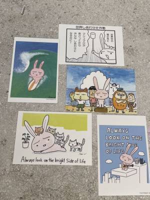 漫画家中川いさみ先生　夏の新グッズを「展示会のお裾分け会」としてECショップで販売開始！人気のTシャツに加え、アクスタ、アクキー、ポストカードが初登場！