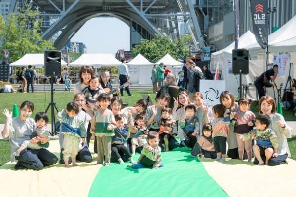 『開催レポート』株式会社nexusSDGsの取り組み　5月20日にアップサイクルプロジェクトの一環で作成されたスモックを披露　～地域の産業応援×産業物削減×次世代育成×お仕事創出～