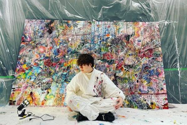 大阪・心斎橋ビッグステップにてライブペインティング「境界線を破壊して繋ぐ」を2023年6月25日(日)～7月8日(土)開催！