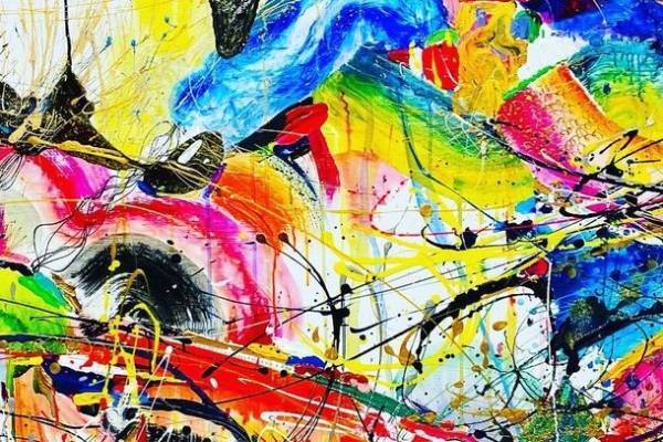 大阪・心斎橋ビッグステップにてライブペインティング「境界線を破壊して繋ぐ」を2023年6月25日(日)～7月8日(土)開催！