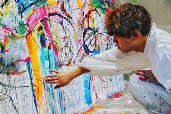 大阪・心斎橋ビッグステップにてライブペインティング「境界線を破壊して繋ぐ」を2023年6月25日(日)～7月8日(土)開催！