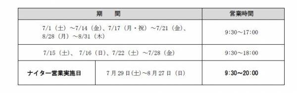 【志摩スペイン村】7月1日（土）～8月31日（木）「サマーフィエスタ」の実施