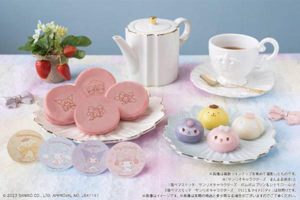 サンリオキャラクターズのかわいい“もちもち和菓子”が2週連続で全国のファミリーマートに新登場！