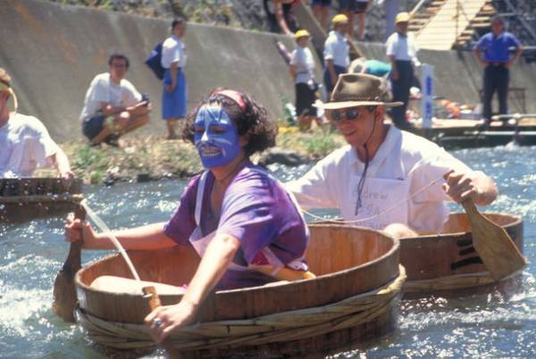 静岡県伊東市で第68回松川タライ乗り競走が7月2日に開催！6月11日17時まで参加者を募集中！