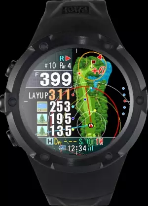 テクタイト、腕時計型GPSゴルフナビ史上最大サイズ1.4inchタッチパネルを搭載したShot Navi『Evolve PRO Touch』を6/10発売