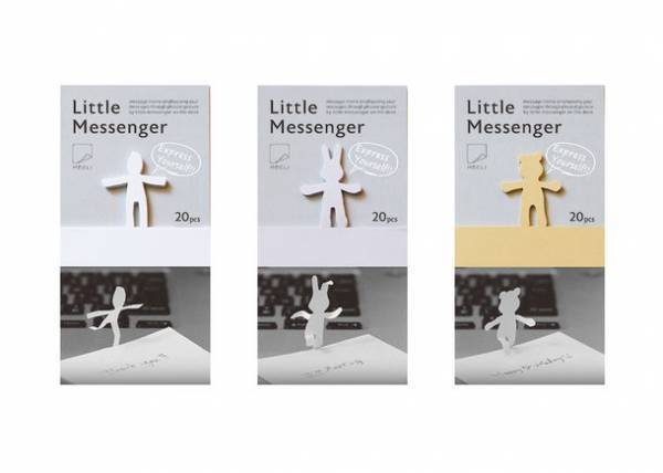 ジェスチャーで、より気持ちを込めて伝えるメッセージメモ「Little Messenger(リトルメッセンジャー)」6月15日(木)発売