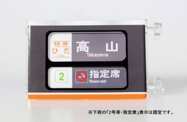 長年鉄道ファンに愛されてきた「キハ85系」がついにグッズ化！～東海キヨスクオリジナル「ミニミニ方向幕」など発売～