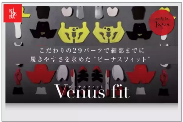 日本製オーダーメイドシューズブランド　KiBERA(キビラ)　究極のスクエアパンプス　【ビーナスフィットエレガンススクエアパンプス】新発売　＜2023年6月9日(金)＞