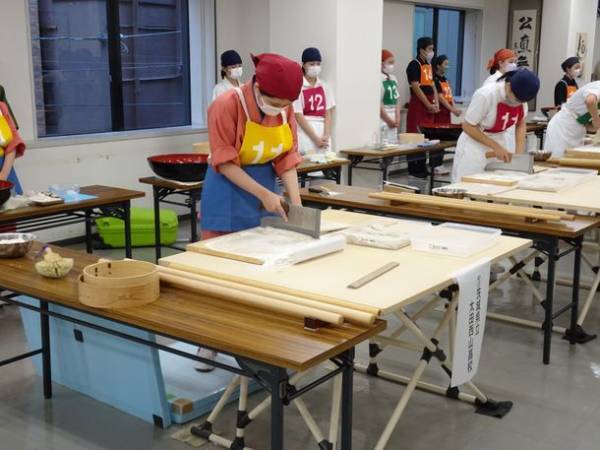 高校生が“そば打ち技術”日本一を東京で競う！『第13回 全国高校生そば打ち選手権大会』8月2日開催