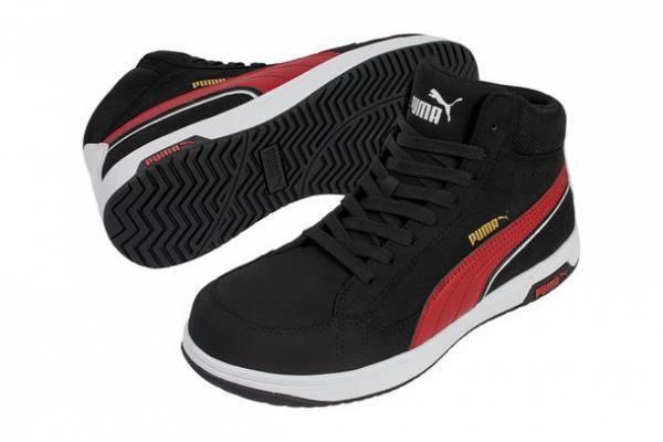 PUMAのセーフティシューズライン“PUMA SAFETY”　スエード調のカジュアルデザイン「HERITAGE」シリーズに待望のミッドカットモデルが登場！