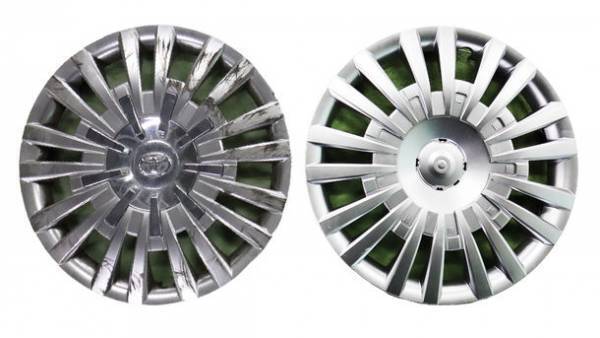 タクシーの綺麗も足元からタイヤホイールキャップリユース「ミラクルきらきら」6月14日よりサービス開始