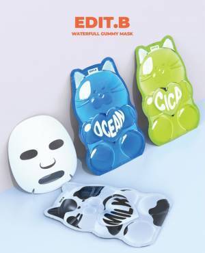 グミが肌を救う！韓国クリーンビューティーブランドのEDIT.B ウォーターフルグミマスクが日本に上陸！