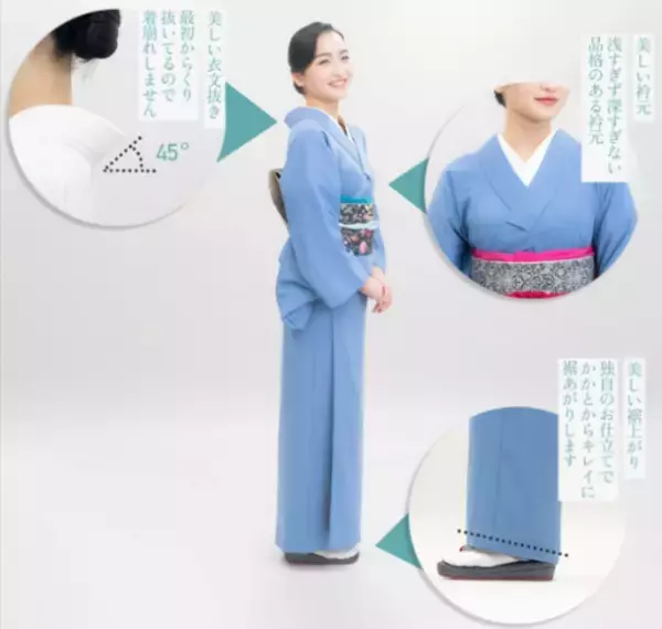 目標金額の1,265％突破！3分で着付け可能な「本格着物」の先行予約販売をMakuakeにて7月3日(月)まで実施　～10ヵ国で国際特許取得済みの本格着物の新商品～