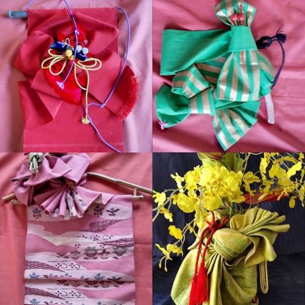 タンスに眠ったままの『帯』を立体リメイクアート　7つの留めだけで創る「乙女セブン」6月26日提供開始～乙女セブンプロジェクト～