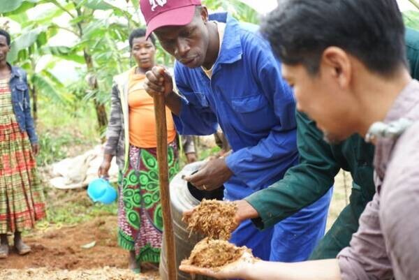 ONIBUS COFFEEのコンポストプロジェクトがルワンダのコーヒー農園で2023年6月より開始