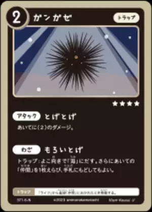 SNSで話題の“ハマる教材”「トレーディングカードゲーム海の仲間たち」がついに発売！