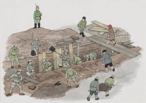 平和祈念交流展を7月1日(土)～8月31日(木)開催　「シベリア抑留ものがたり～ある漫画家のラーゲリでの体験～」