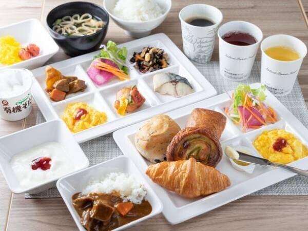 スーパーホテルがひかり味噌と共同開発したオリジナル有機味噌汁を7月1日より朝食ビュッフェにて提供開始