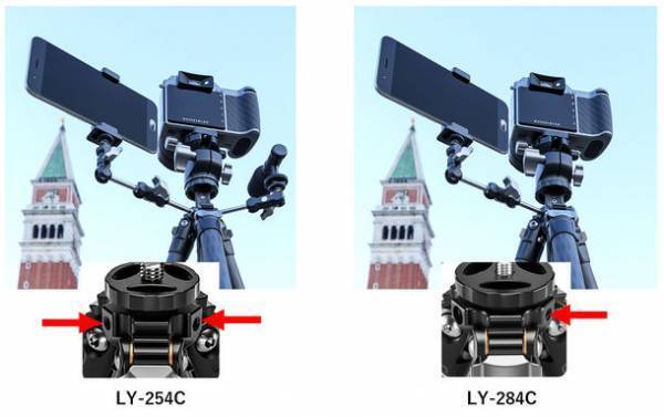Y字型センターポールで省スペースと携帯性に優れたLeofoto(レオフォト)のミスターY(LY)シリーズに更に進化したモデルが登場！