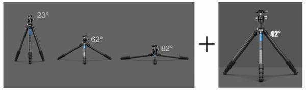 Y字型センターポールで省スペースと携帯性に優れたLeofoto(レオフォト)のミスターY(LY)シリーズに更に進化したモデルが登場！