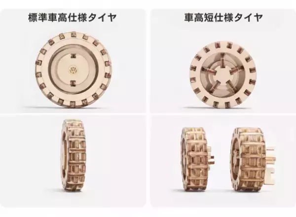 第一弾ではMakuakeにて目標金額679％を達成！VWビートルの木製立体パズル第二弾が先行販売開始