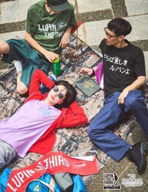 この夏は、『ルパン三世』をスタイリッシュに着こなす！夏フェスやアウトドアにぴったりのアイテムをトムスショップで販売開始！