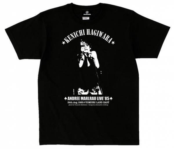 ショーケン【萩原健一】Tシャツ2タイプが2023年8月末までの期間限定で発売！ライブパフォーマンス写真集とのセット販売も