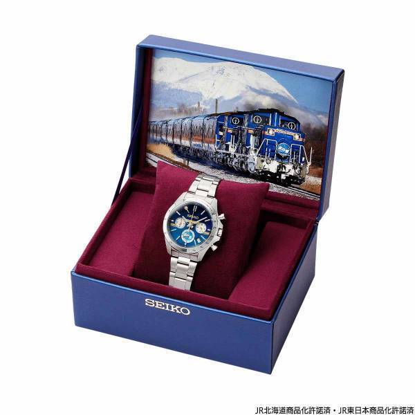 最後のブルートレイン「北斗星」の35周年を記念してDD51重連仕様の「北斗星」をイメージした限定のセイコー腕時計が登場！