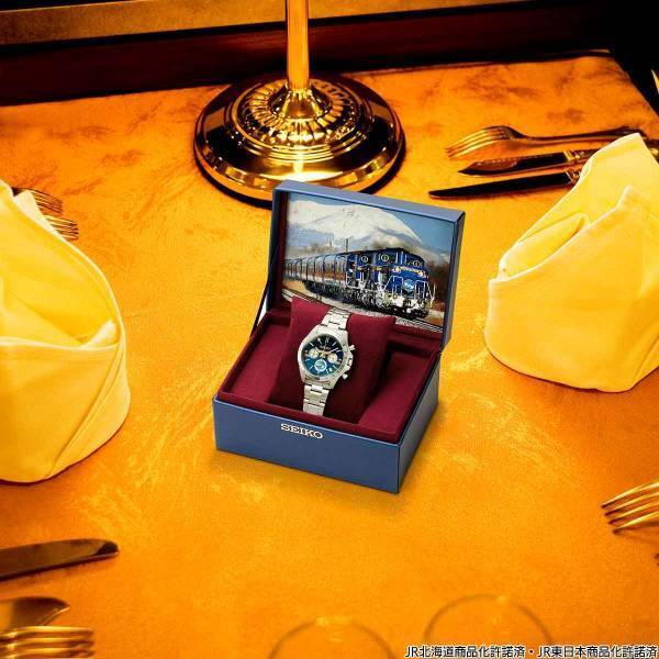 最後のブルートレイン「北斗星」の35周年を記念してDD51重連仕様の「北斗星」をイメージした限定のセイコー腕時計が登場！