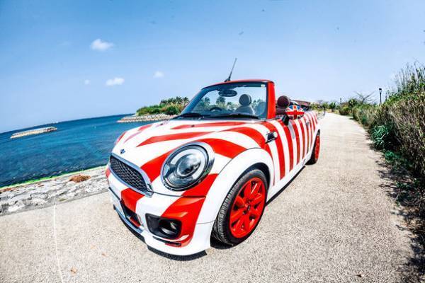 沖縄発！！目立ってGo!Go!Go!ミニクーパー専門レンタカー「FNDレンタカー」2023年7月20日(木)　沖縄那覇にグランドオープン