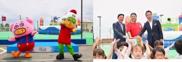 ベビースターラーメンテーマパーク“おやつタウン”夏イベント「はちゃめちゃキッズパラダイス」記者発表会を7月13日に実施　2023年CMキャラクター『ブラックマヨネーズ 小杉竜一』出演！