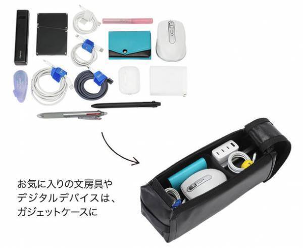 文具王デザインの、持ち歩ける書斎をコンセプトにしたリュック「移動文房」を発売
