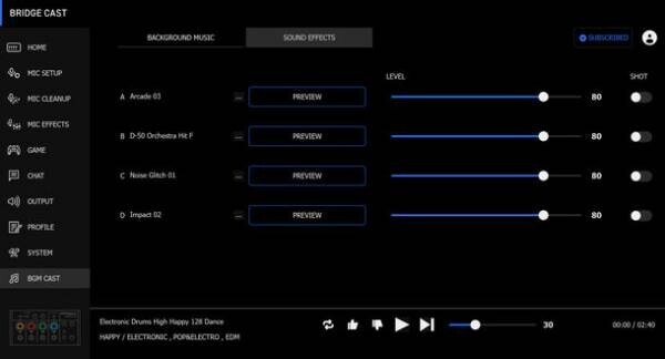 動画配信時に著作権フリーのBGMや効果音を活用できるサブスクリプション・サービス『BGM CAST』を「Roland Cloud」で提供開始