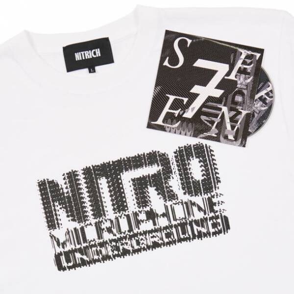 伝説のヒップホップグループ「NITRO MICROPHONE UNDERGROUND」ジャケットデザインにコラージュアーティスト 河村康輔を起用した12年ぶりのフルアルバム「SE7EN」のCD付きTシャツを数量限定発売！
