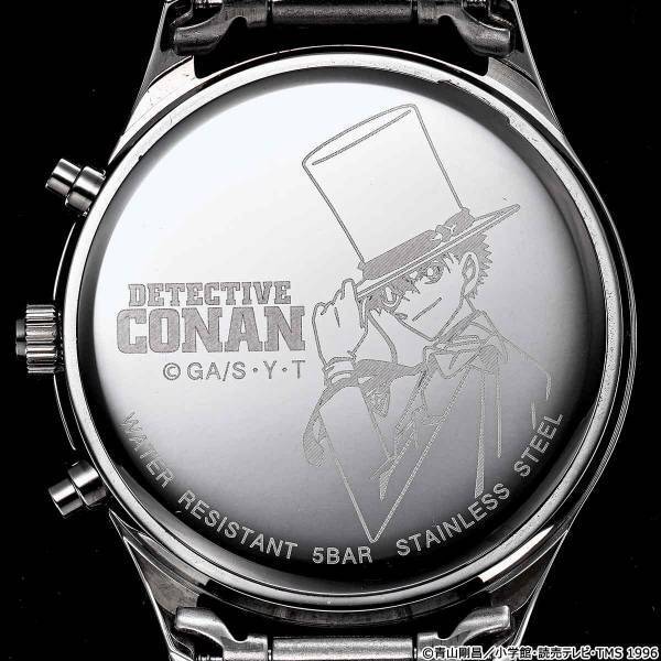 『名探偵コナン』から、スタイリッシュな腕時計が新登場！爽やかなブルーフェイスの「江戸川コナン」とスマートなシルバーフェイスの「怪盗キッド」の2モデル