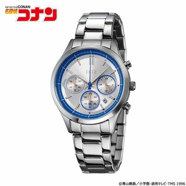 『名探偵コナン』から、スタイリッシュな腕時計が新登場！爽やかなブルーフェイスの「江戸川コナン」とスマートなシルバーフェイスの「怪盗キッド」の2モデル