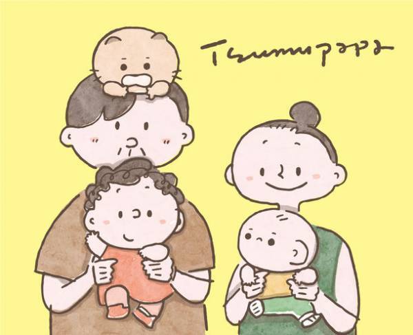 大人気クリエイターつむぱぱの企画展『もー。展』が8月9日(水)から阪神梅田本店で開催　育児の中で思わず言ってしまう「もー。」がテーマ