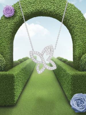 ハリー・ウィンストン、インフィニット・リリークラスター・ペンダントを発表