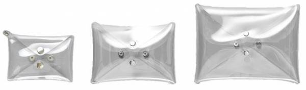 4方向から出し入れ可能な「クリアポーチ」　大人の夏をスタイリッシュに演出する手のひらサイズが7月発売