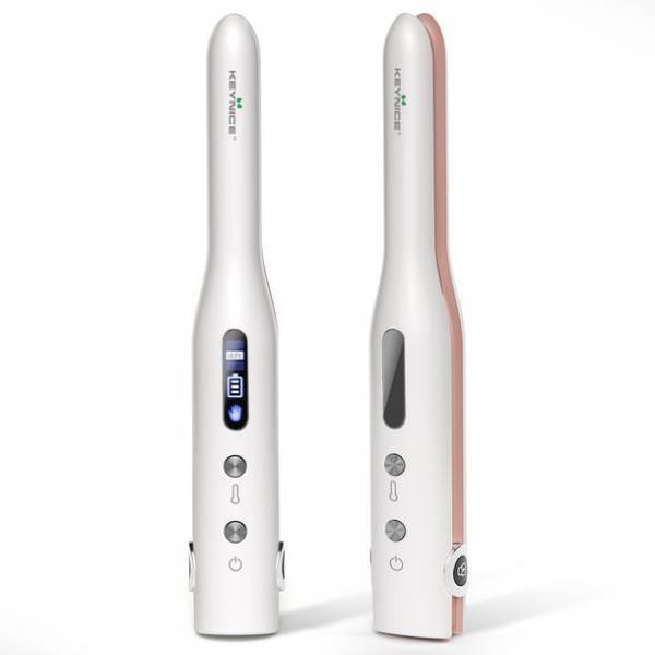 男女兼用、細かいスタイリングを自由にできる「KEYNICE コードレスヘアアイロン」を7月15日に発売！