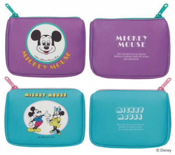 ディズニー100周年記念「復刻アート企画」　レトロな配色がかわいい文具・雑貨シリーズ『レトロアートコレクション』第3弾を7月下旬より発売