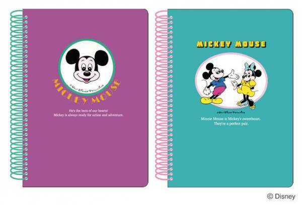 ディズニー100周年記念「復刻アート企画」　レトロな配色がかわいい文具・雑貨シリーズ『レトロアートコレクション』第3弾を7月下旬より発売