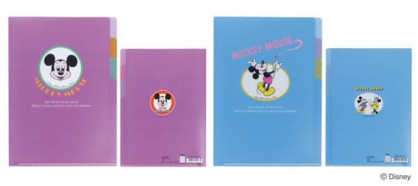 ディズニー100周年記念「復刻アート企画」　レトロな配色がかわいい文具・雑貨シリーズ『レトロアートコレクション』第3弾を7月下旬より発売